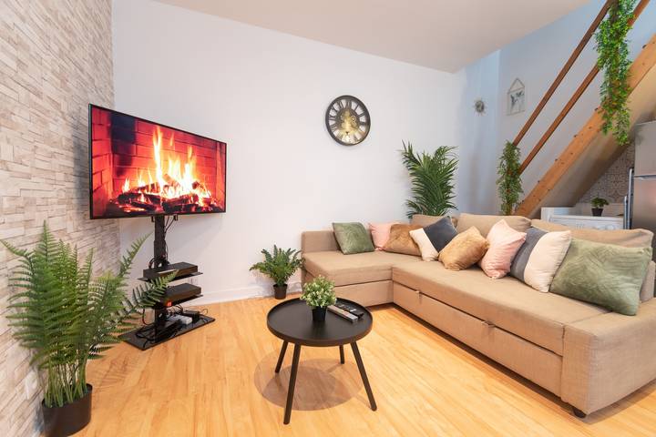 Ganze Wohnung, Ferienwohnung 'Magnifique Duplex À Paris' mit Wlan in Gentilly, Val-de-Marne