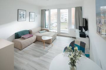 Ferienwohnung für 2 Personen, mit Balkon/Terrasse und Sauna, mit Haustier auf Norderney