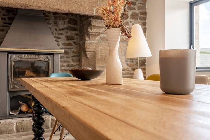 "La maison de Goulannou", avec terrasse, jardin et Wi-Fi in Tréflez, Côte des Légendes