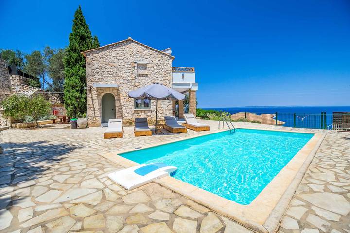 Villa für 4 Personen, mit Balkon und Terrasse auf Zakynthos