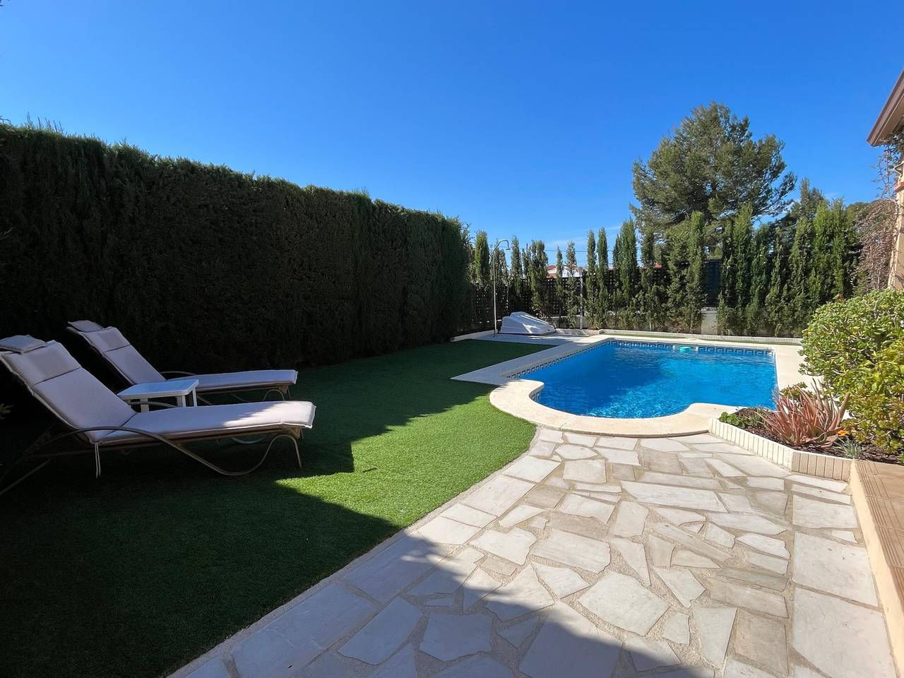 Villa Canarias mit privatem Poolhaus in Miami Platja in Mont-roig del Camp, Costa Dorada