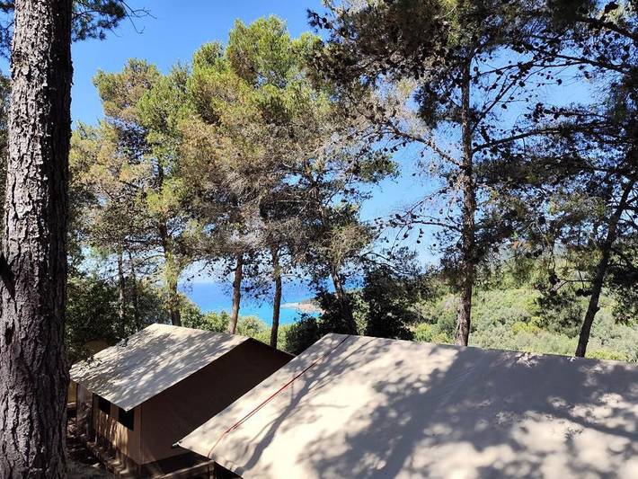 Camping für 5 Personen, mit Kinderpool auf Korsika - 3