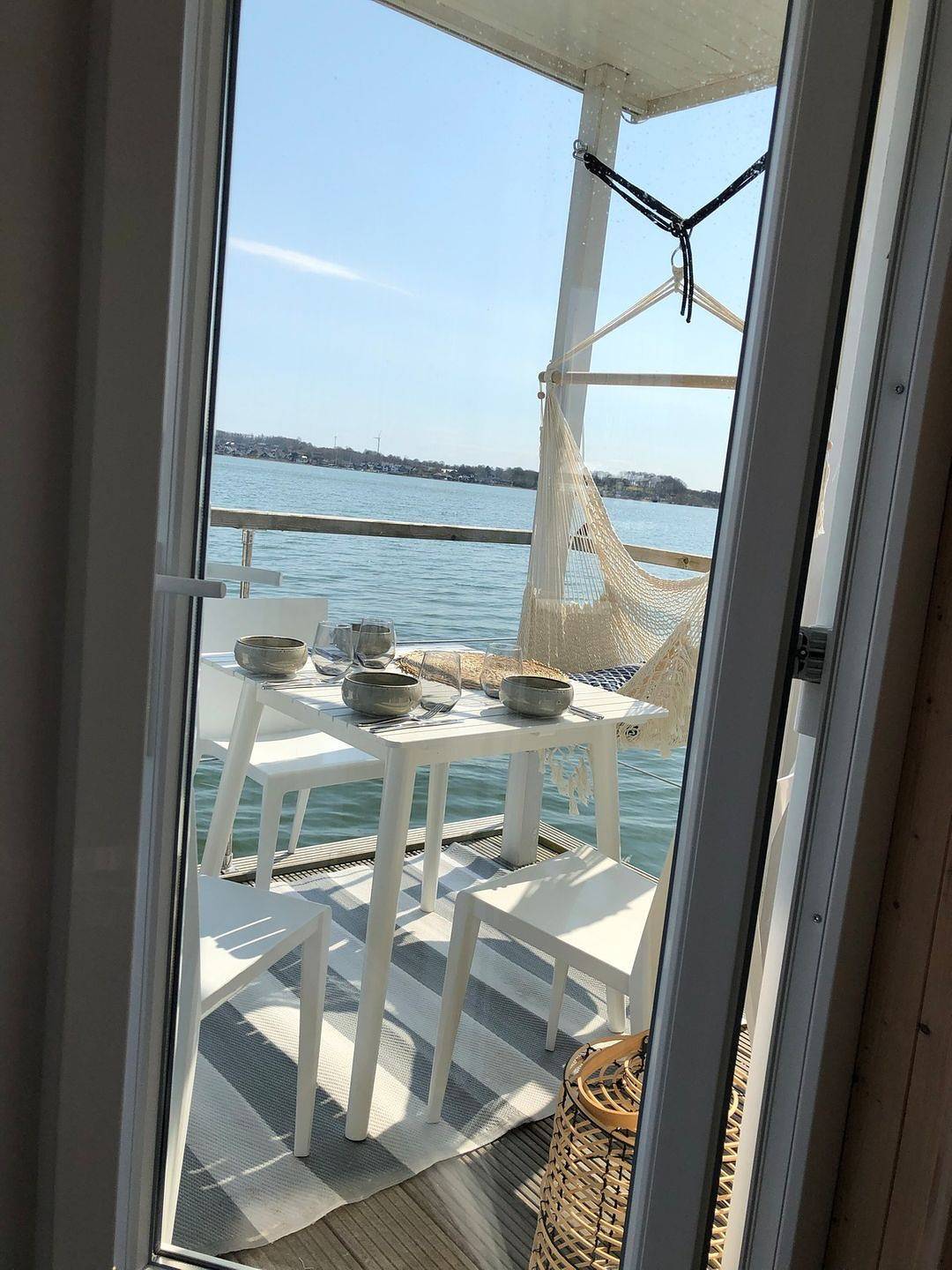 Hausboot Urlaub in Schleswig, mitten in der Stadt - auf der Koje Kæte möglich. in Schleswig, Schleswig & Umgebung