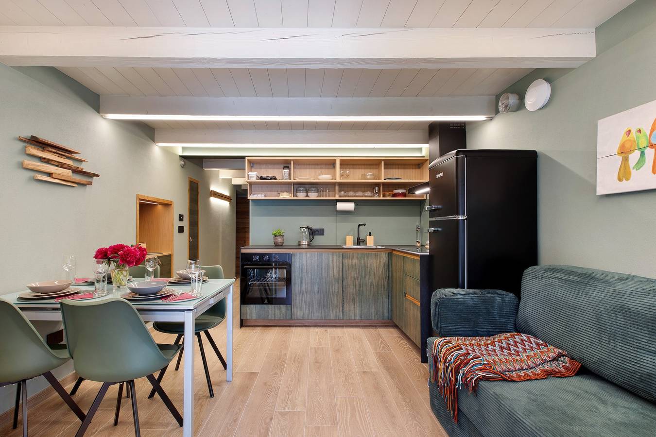 Ganze Wohnung, Apartment 'Appartamento 4' mit Bergblick, Wlan und Klimaanlage in Aosta, Walliser Alpen