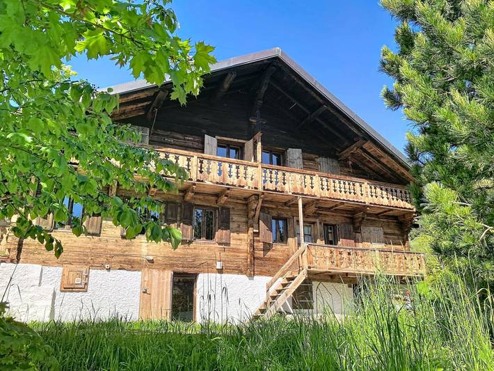 Ferienwohnung für 16 Personen, mit Garten im Wallis