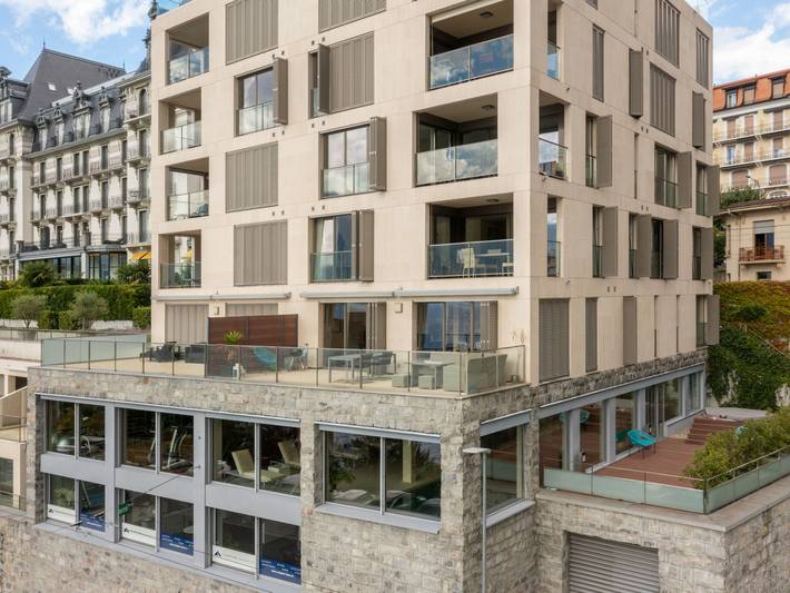 Appartement entier, La Terrasses C2.5 in Montreux, Lac Léman
