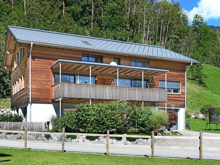 Ferienhaus für 8 Personen, mit Terrasse und Garten in Au - 2