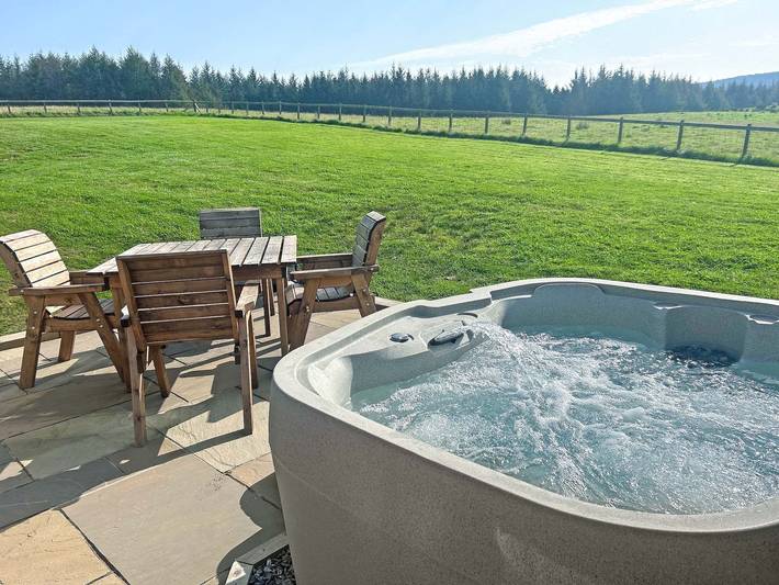 Glamping for 3 people, with garden, with pets in Dumfries and Galloway