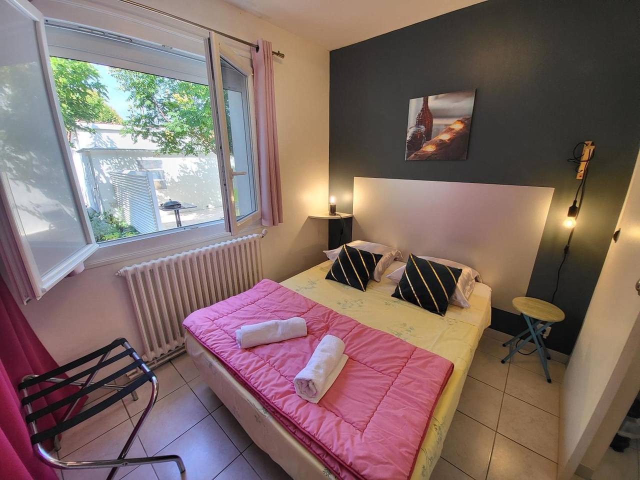 Charmantes Gîte Venitia mit privater Terrasse, Wlan und Klimaanlage in Aussonne, Haute-Garonne