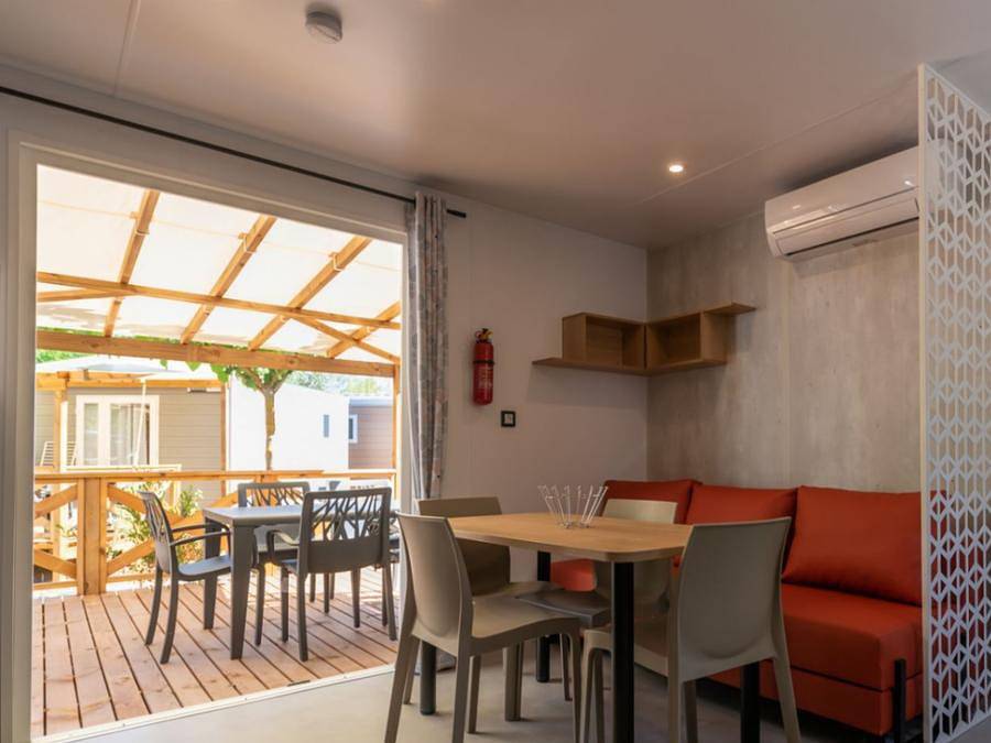 Camping Sunelia Les Sablons - Mobilhome 4 personnes - Mh Prestige 2 Ch 2 Sdb in Portiragnes Plage, Portiragnes