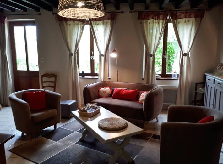 Gîte pour 5 personnes, avec jardin dans l' Aisne - 3