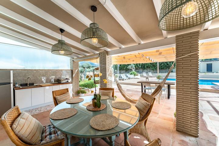 Casa rural para 6 personas, con jardín en Valle del Guadalorce - 2