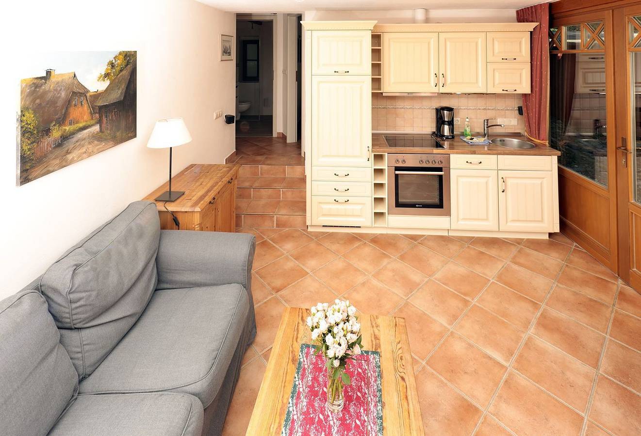 Ganze Wohnung, Ferienwohnung "Altes Kapitänshaus 4" - ca.30 m² für 2 Personen mit Terrasse in Ahrenshoop, Fischland