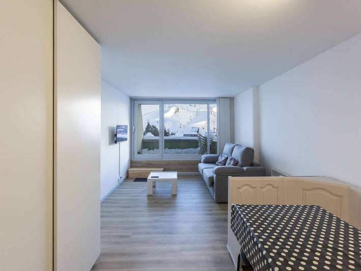 Gîte pour 5 personnes, avec balcon dans La Mongie - 4