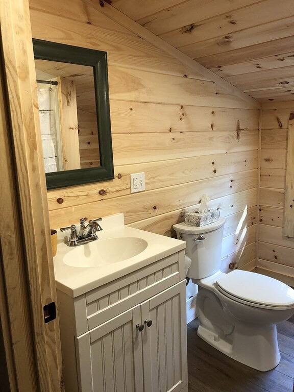 New log cabin in Coös County