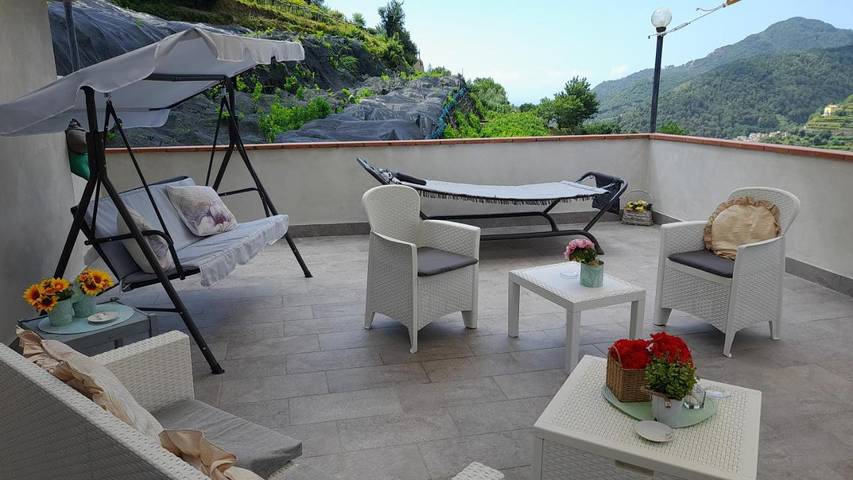 B&b per 4 persone, con Balcone e Terrazza nonché Giardino e Panorama a Tramonti