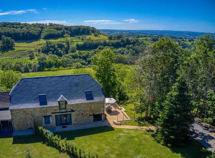 Location de vacances pour 6 personnes, avec Jacuzzi et Terrasse ainsi que Jardin et Piscine dans Les Coteaux Périgourdins - 3