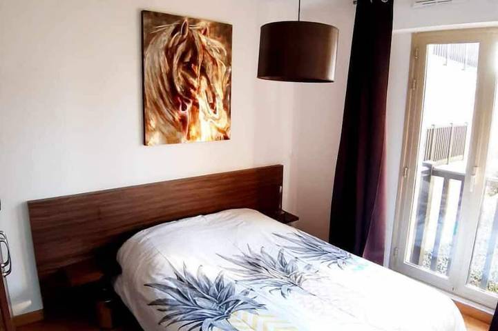 Gîte pour 4 personnes, avec balcon dans Plage De Tourgeville - 2