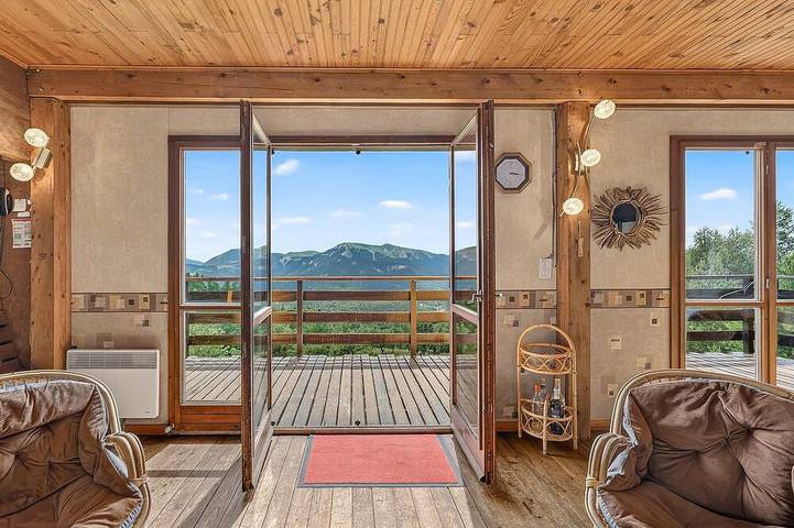Chalet pour 6 personnes, avec jardin et balcon, animaux acceptés