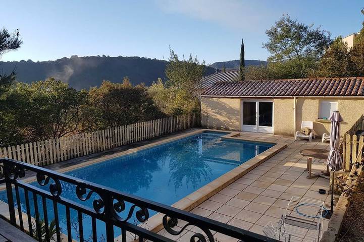 Location de vacances pour 4 personnes, avec jardin à Roquebrun - 4