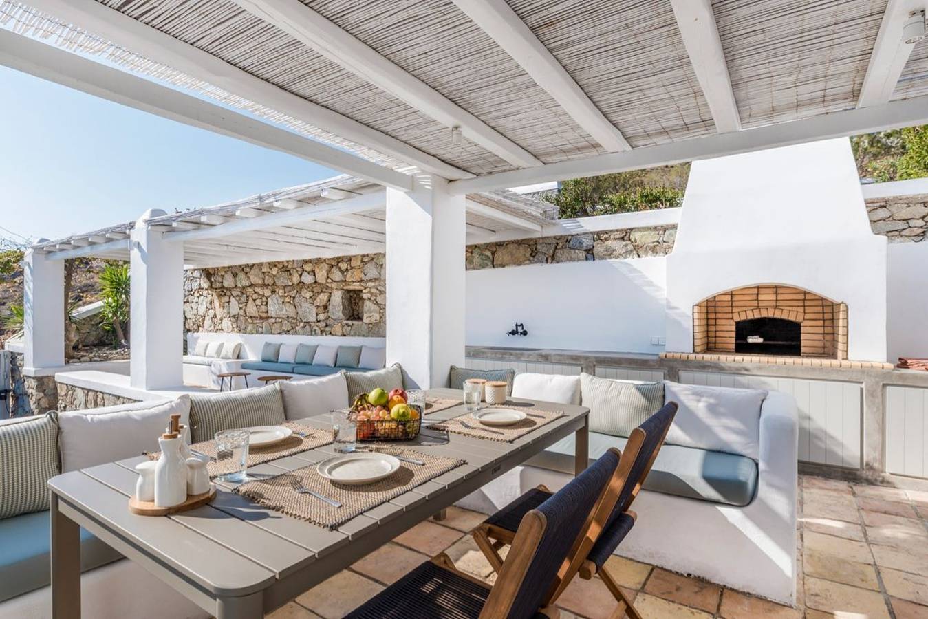Thrilling Beachfront Mykonos Villa | Villa Thalassa | 7 Bedrooms | Seaviews in Mykonos