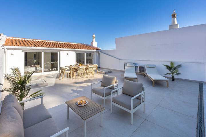 Casa de férias para 6 pessoas, com jardim no Algarve