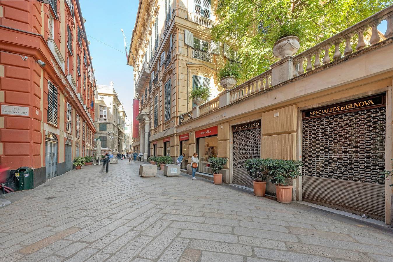 Ganze Wohnung, Apartment „Modernes Flat im Zentrum von Genua“ mit Wlan und Klimaanlage in Genua (Stadt), Genua