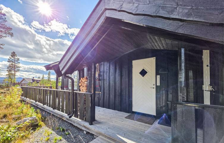 Ferienhaus für 8 Personen mit Terrasse in Flå