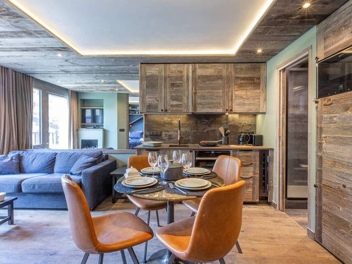 Gîte pour 4 personnes, avec Balcon dans Office De Tourisme De Val D Isere