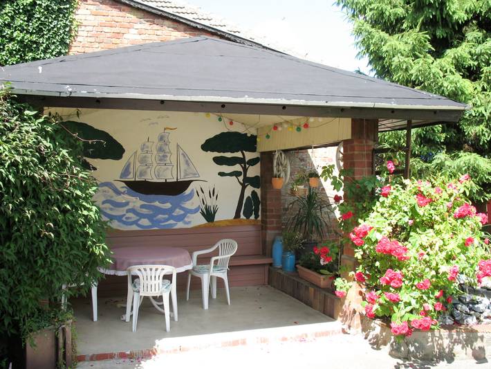Ferienhaus für 4 Personen, mit Terrasse und Garten in Garz/Rügen