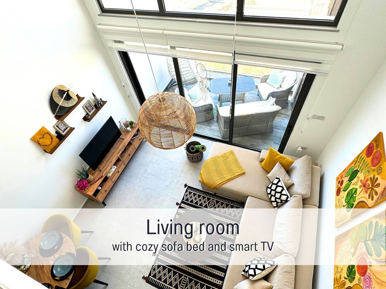 Appartement entier, Bel appartement meublé d'une chambre avec une vue imprenable sur la mer in Chypre du Nord