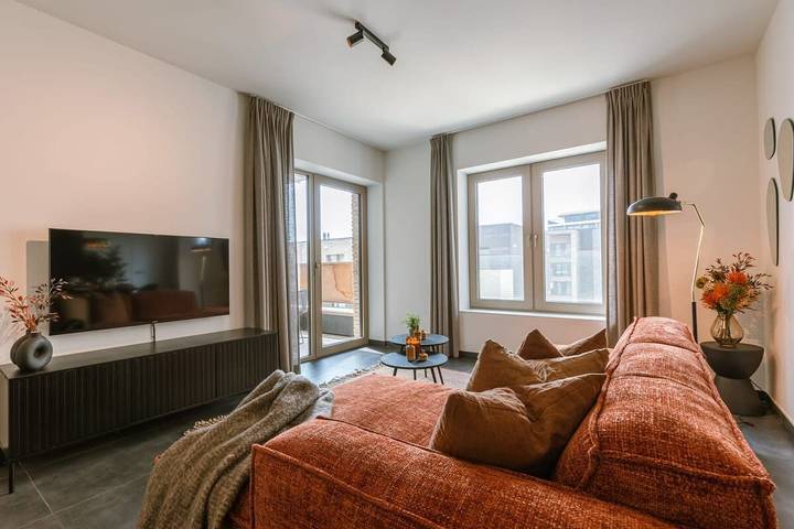 Glamping voor 4 personen, met balkon/terras, kindvriendelijk aan de Belgische Kust