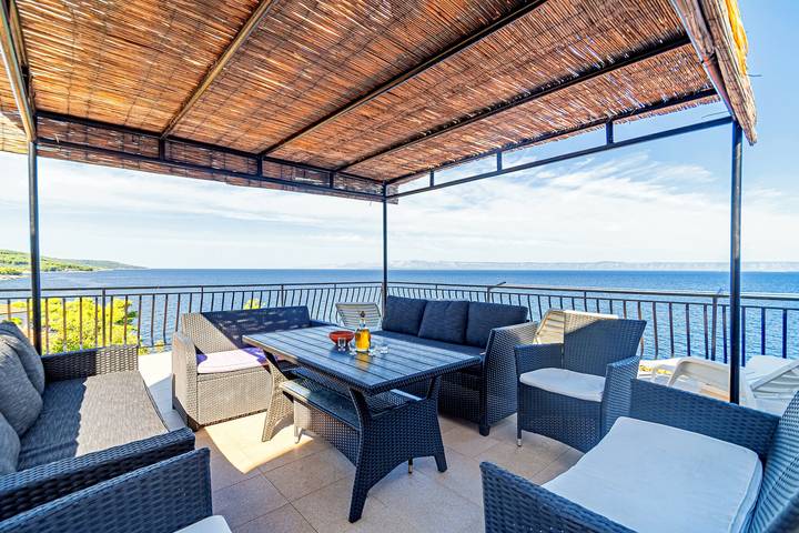 Ferienwohnung für 8 Personen, mit Balkon/Terrasse, mit Haustier