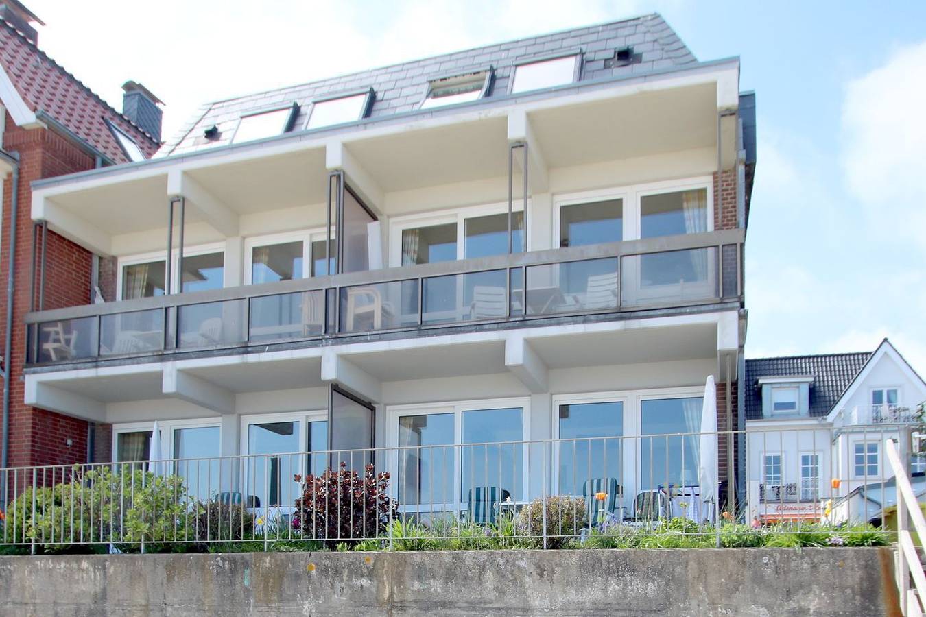 Ganze Wohnung, Ferienwohnung mit 2- Zimmern auf ca. 38m² mit direktem Meerblick in Wyk auf Föhr (Stadt), Wyk auf Föhr