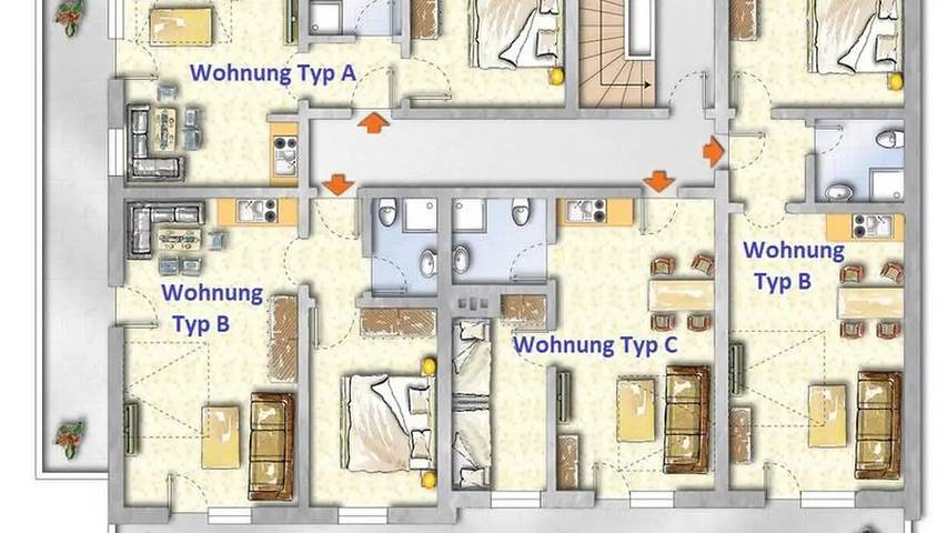 Gîte pour 3 personnes, avec jardin à Pfronten - 2