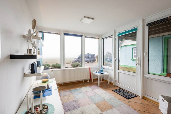 Ganze Wohnung, Ferienwohnung 'Bi Michel' mit privater Terrasse und Wlan in Nordstrand (Gemeinde), Nordstrand