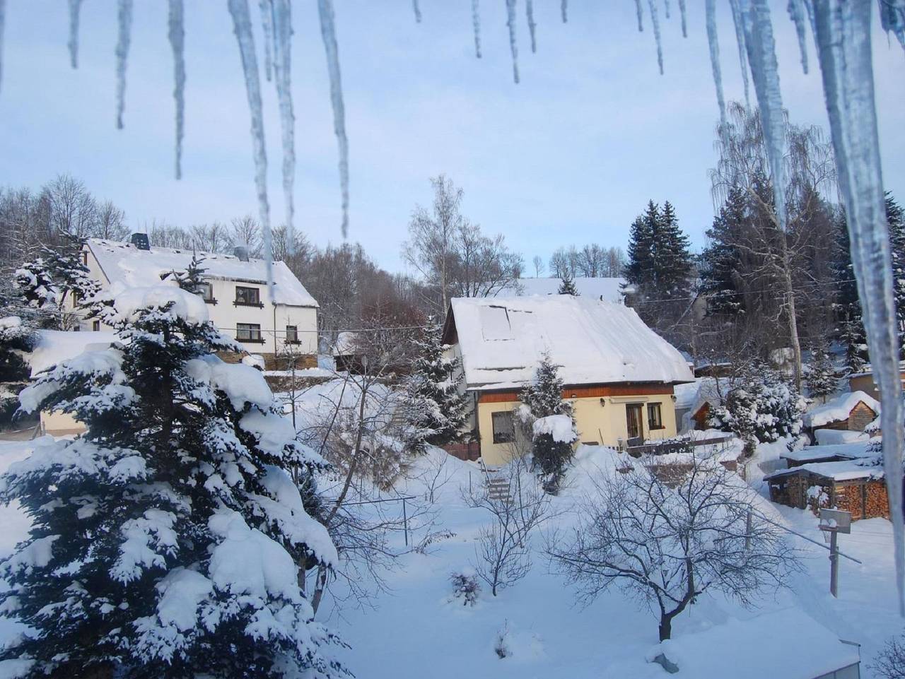 Ferienhaus Pöhlablick - Ferienhaus, Dusche, Wc in Schwarzenberg (Erzgebirge), Erzgebirge