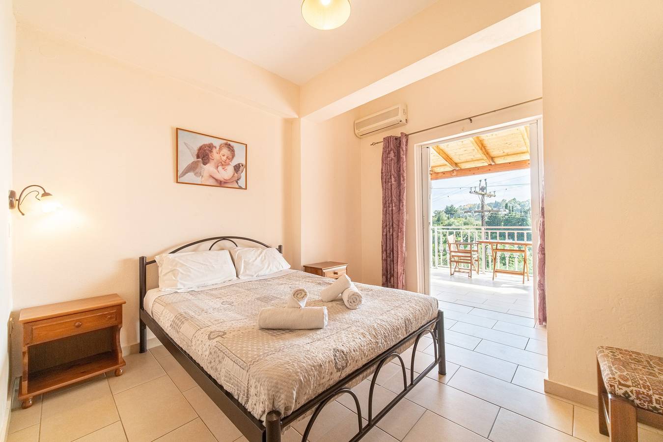Entire studio, Studio Apartment "Arianna Studio 9" with Sea View, Shared Pool & Wi-Fi in Paleokastritsa, Corfu
