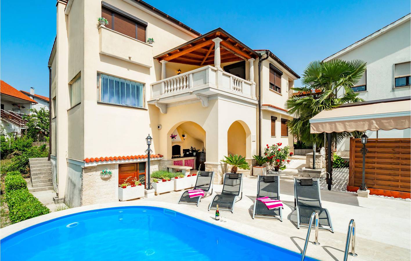 Ganze Ferienwohnung, Gemütliche 2-Zimmer-Wohnung mit Terrasse in der Nähe des Zentrums von Kastav in Primorje-Gorski Kotar