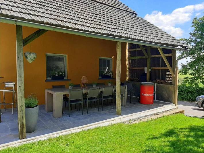 Ferienhaus für 10 Personen, mit Sauna und Garten sowie Ausblick und Terrasse, mit Haustier