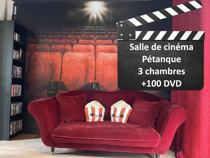 Appartement de vacances pour 5 personnes, avec terrasse et jardin