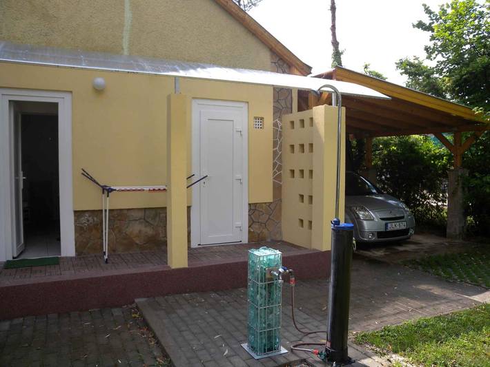 Ferienhaus nur 20 meter vom Strand mit Heizung in Balatonfenyves, Plattensee Südufer