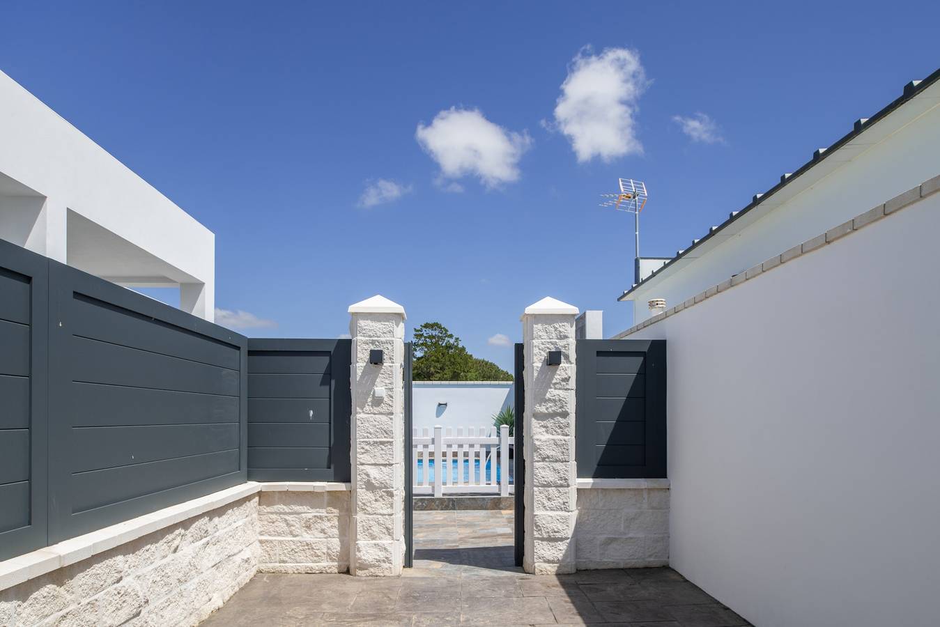 Casa de vacaciones 'El Rincón Del Sur 2' con piscina privada, Wi-Fi y aire acondicionado in Barrio Nuevo, Chiclana de la Frontera