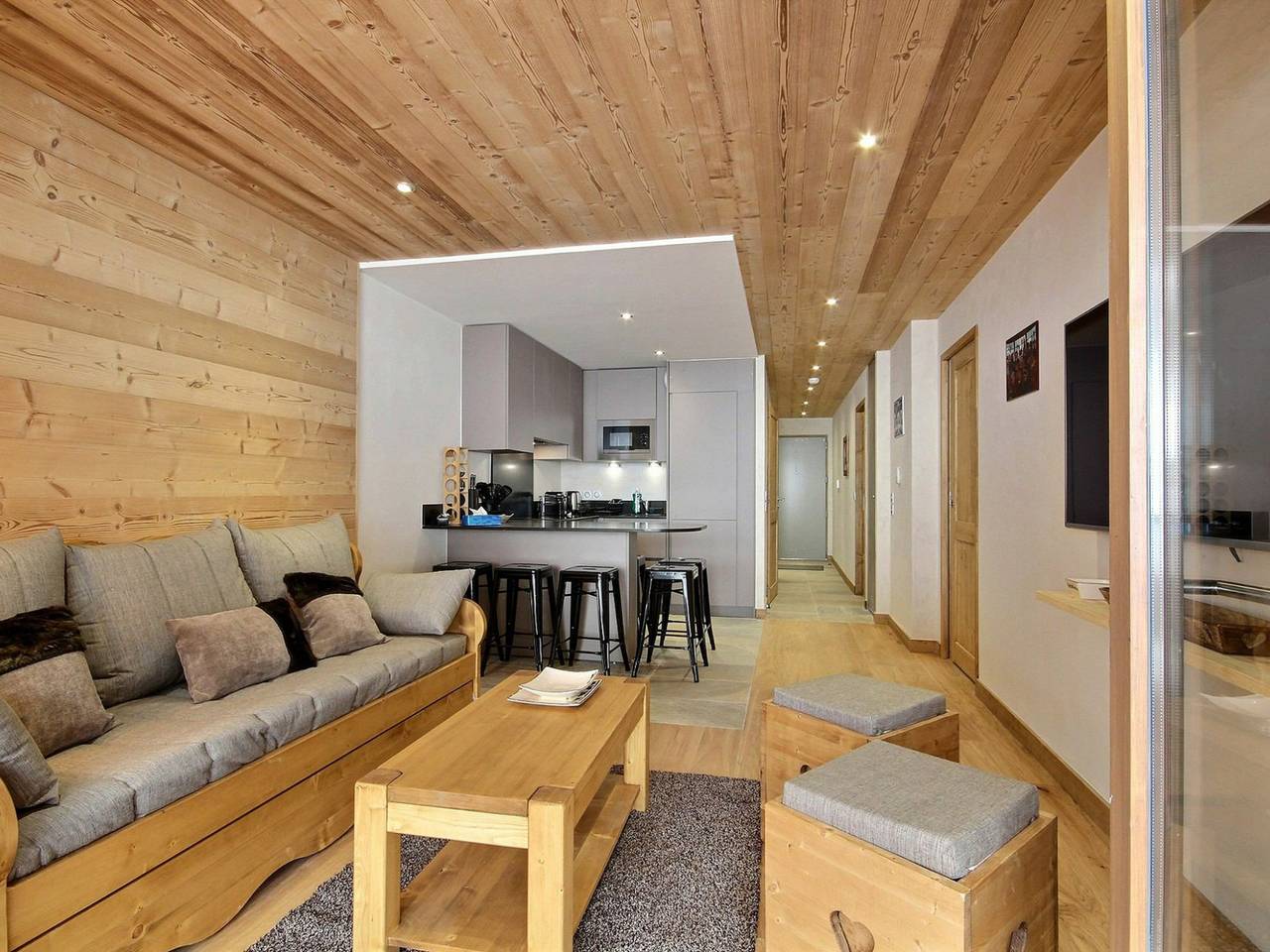 Appartement entier, Magnifique appartement neuf avec grande terrasse et parking, Plagne 1800 in La Plagne, La Plagne-Tarentaise