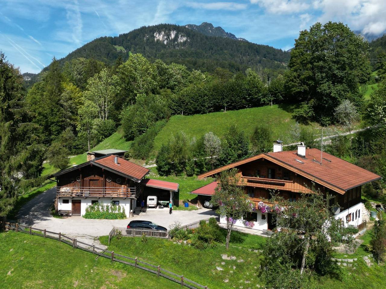 Entire holiday apartment, Unterschabllehen - holiday flat no.2, for 1-2 persons in Berchtesgaden, Berchtesgarden Alps