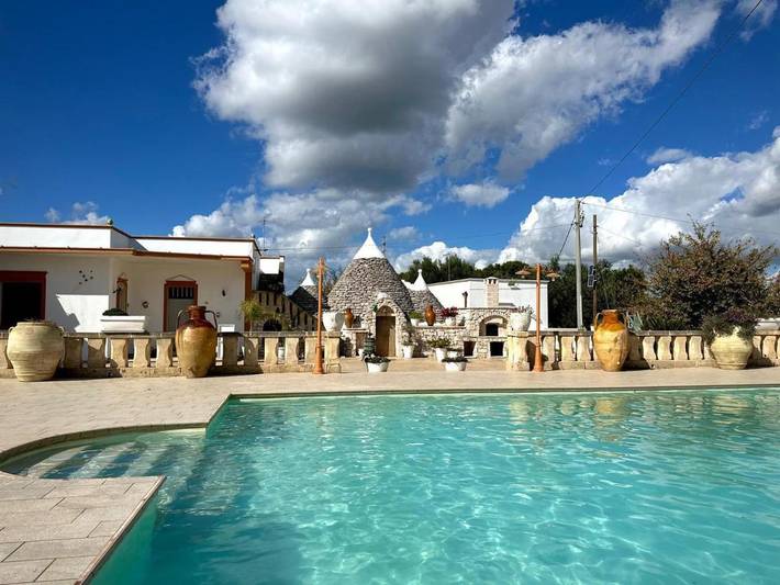 B&b per 2 persone, con Terrazza e Giardino nonché Piscina e Panorama a Villa Castelli