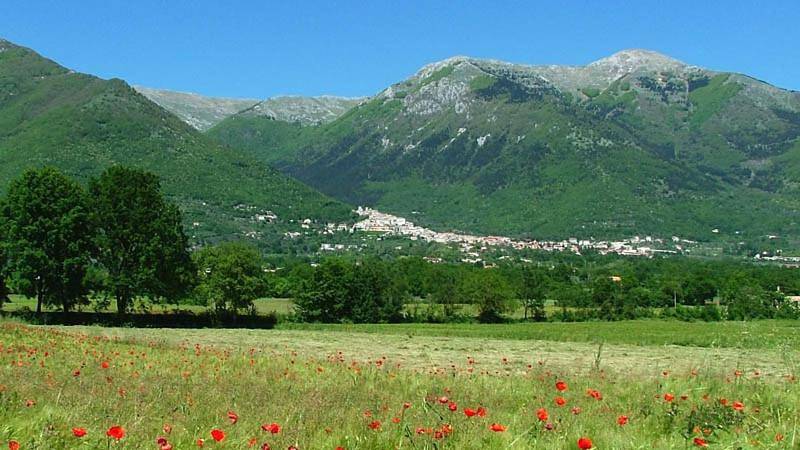 Location de vacances pour 5 personnes, avec vue ainsi que jardin et terrasse, animaux acceptés à San Donato Val di Comino - 4