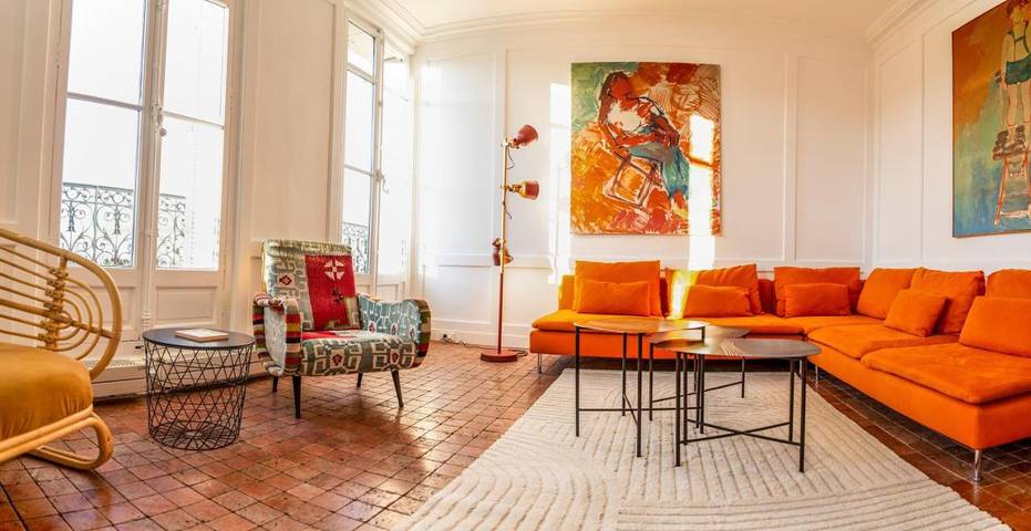 Gîte pour 6 personnes, avec vue et terrasse dans Gare De Marseille Saint Charles