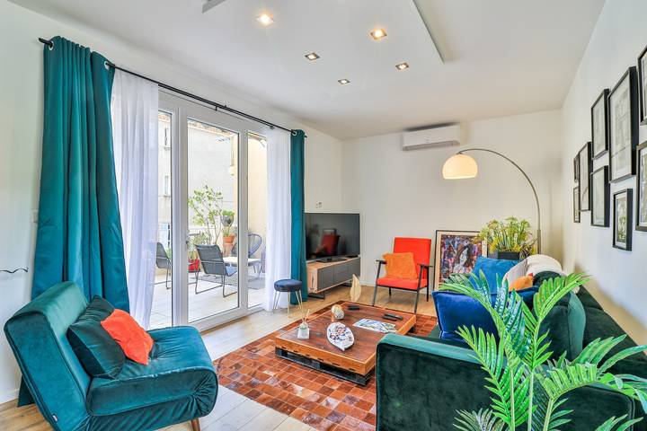 Ferienwohnung für 6 Personen, mit Terrasse