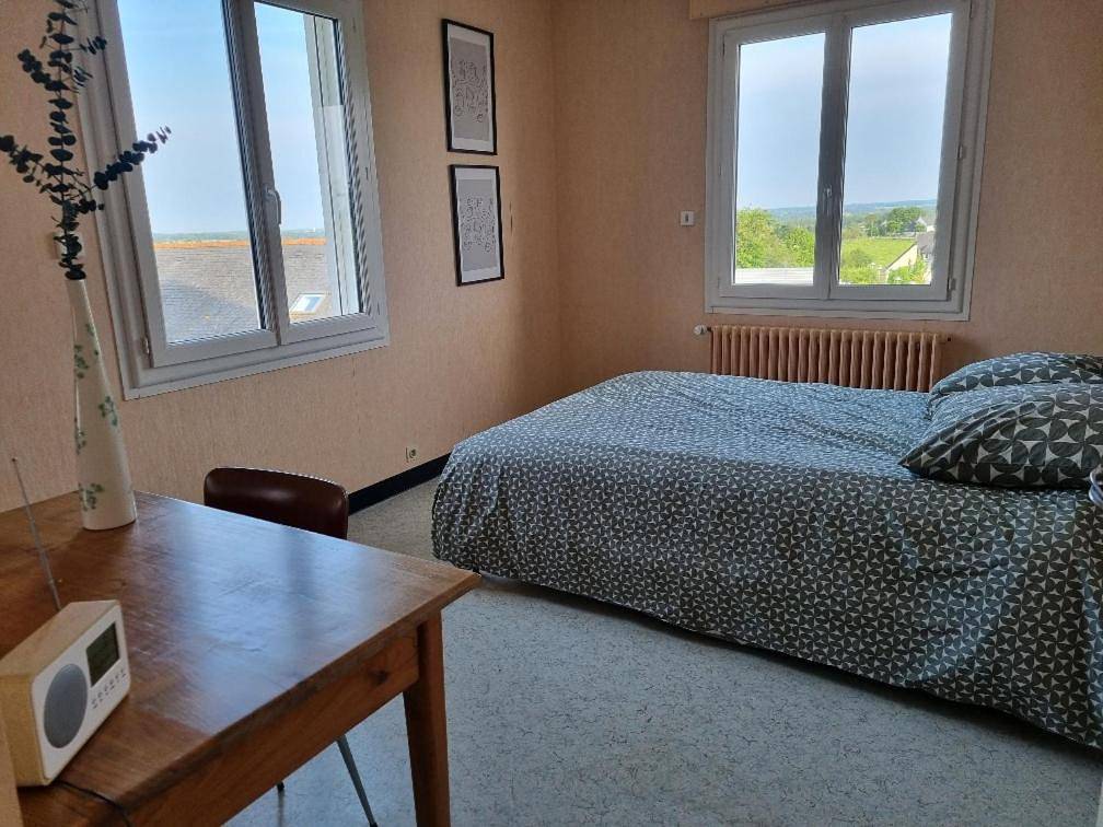 Double Room with Garden View in Talensac, Région de Rennes